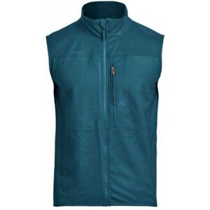 Devold RUNNING MERINO VEST Pánská merino běžecká vesta, tmavě modrá, velikost