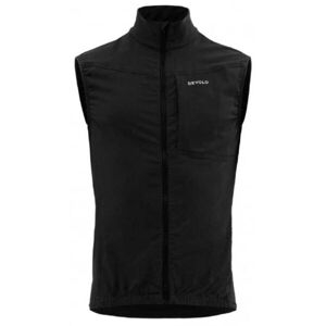 Devold KLOVSTIEN MERINO Pánská cyklistická merino vesta, černá, velikost