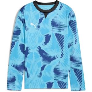 Puma TEAMTARGET GL LS JERSEY JR Dětský brankářský dres, světle modrá, velikost