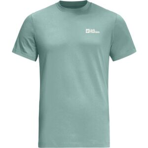 Jack Wolfskin ESSENTIAL T M Pánské triko, zelená, velikost