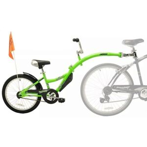 WEERIDE CO-PILOT Dětské přípojné kolo, zelená, velikost
