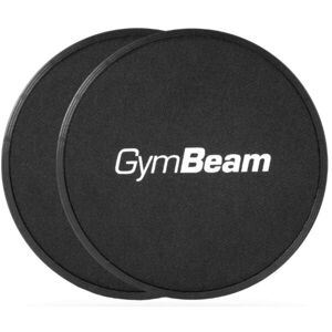 GymBeam CORE SLIDERS Klouzavé podložky, černá, velikost