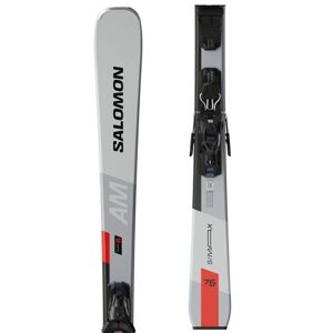Salomon E S/MAX 76 AM + M10 GW Sjezdové lyže, šedá, velikost