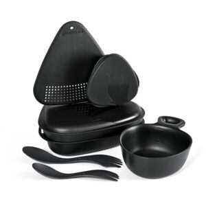 Light my fire OUTDOOR MEALKIT 2.0 Sada nádobí, černá, velikost
