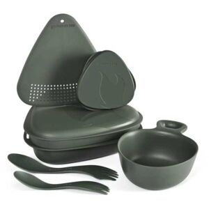 Light my fire OUTDOOR MEALKIT 2.0 Sada nádobí, tmavě zelená, velikost