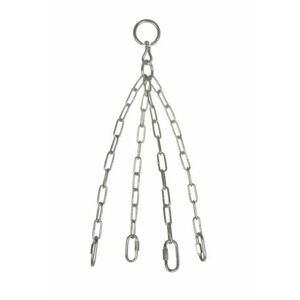 BUSHIDO DBX CHAIN HINGE Řetězový závěs boxovacího pytle, stříbrná, velikost