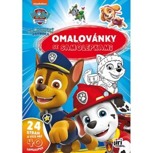 TLAPKOVÁ PATROLA TLAPKOVÁ PATROLA Omalovánky se samolepkami, mix, velikost