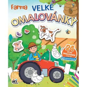JIRI MODELS FARMA Omalovánky, mix, velikost