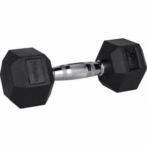 Fitforce FDBB 7 KG Jednoruční šestihranná činka, stříbrná, velikost 7 KG