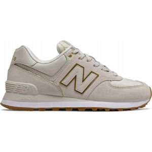 New Balance WL574SOA Dámská volnočasová obuv, béžová, velikost 36.5