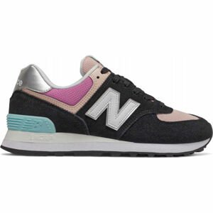 New Balance WL574SOS Dámská volnočasová obuv, černá, velikost 36.5