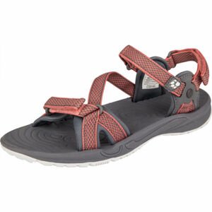 Jack Wolfskin LAKEWOOD RIDE SANDAL Dámské sandály, tmavě šedá, veľkosť 37