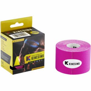 Ares KINESIMO SUPERIOR KINESILOGY TAPE Sportovní tejp, růžová, velikost 500