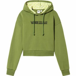 Vans WM STRAIT OUT TURVY HOODIE Dámská mikina, khaki, velikost S