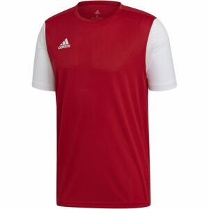 adidas ESTRO 19 Dětský fotbalový dres, červená, velikost