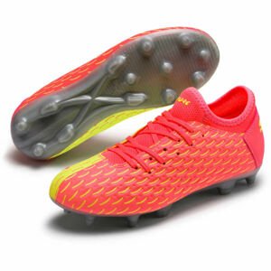 Puma FUTURE 5.4 OSG FG/AG JR Dětské kopačky, červená, veľkosť 31