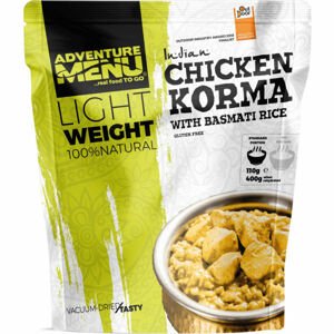 ADVENTURE MENU KUŘE KORMA S RÝŽÍ BASMATI Outdoorová strava, , veľkosť 400 G