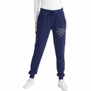 Superdry TRACK & FIELD JOGGER Dámské tepláky, tmavě modrá, veľkosť 8