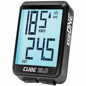 One CUBE 12.0 ATS Bezdrátový tachometr, černá, velikost