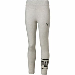 Puma ALPHA 7/8 LEGGINGS Dívčí sportovní legíny, šedá, velikost