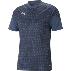 Puma TEAMCUP TRAINING JERSEY TEE Pánský dres, tmavě modrá, velikost