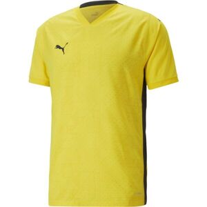 Puma TEAMCUP JERSEY Pánské fotbalové triko, žlutá, velikost