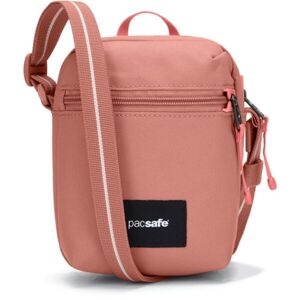 Pacsafe GO MICRO CROSSBODY Crossbody taška, růžová, velikost
