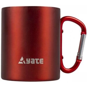 YATE COLOR 0,3L Hrnek s karabinkou, červená, velikost