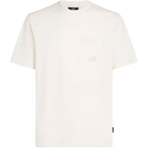 O'Neill CHEST POCKET Pánské tričko, bílá, velikost