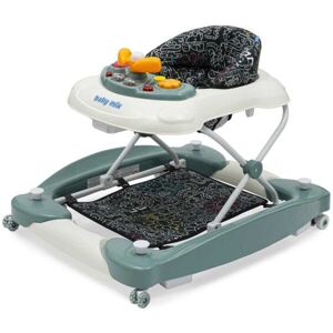 BABY MIX CHODÍTKO Dětské chodítko s houpačkou, černá, velikost