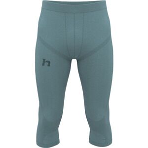 Hannah THERMO ACTIVE P 3/4 Pánské funkční legíny, světle modrá, velikost L/XL
