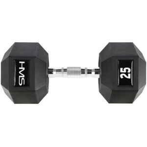 HMS 25 KG HEXAGONÁLNÍ JEDNORUČKA Hexagonální jednoručka, černá, velikost