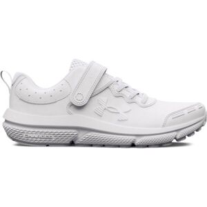 Under Armour ASSERT 10 AC UFM SYN Chlapecké běžecké boty, bílá, velikost 34