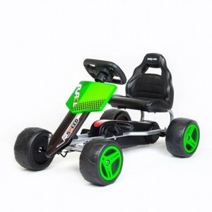 BABY MIX SPEEDY Dětská šlapací motokára, černá, velikost