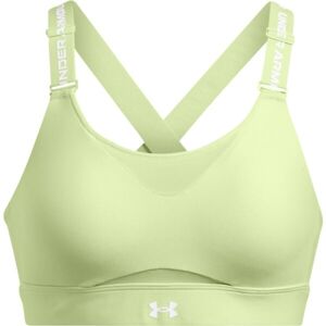 Under Armour INFINITY HIGH 2.0 Dámská podprsenka, světle zelená, velikost