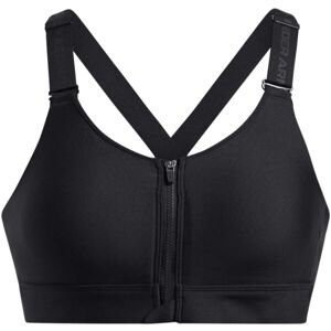 Under Armour INFINITY HIGH ZIP 2.0 Dámská podprsenka, černá, velikost