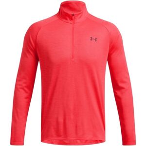 Under Armour TECH TEXTURED Pánské tričko, červená, velikost
