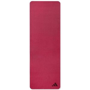 adidas YOGA MAT 4MM Jógamatka, vínová, velikost