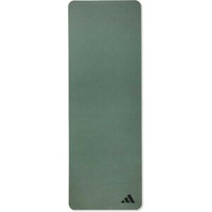 adidas YOGA MAT 4MM Jógamatka, tmavě zelená, velikost