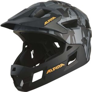 Alpina Sports RUPI JR Dětská cyklistická přilba, černá, velikost