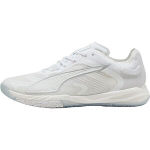 Puma ACCELERATE NITRO SQD 4 Unisex obuv na házenou, bílá, velikost 47