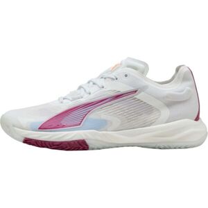 Puma ACCELERATE NITRO SQD W+ 4 Dámská obuv na házenou, bílá, velikost 40
