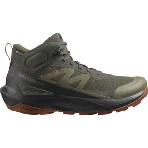 Salomon ELIXIR ACTIV MID GTX Pánská turistická obuv, khaki, velikost 41 1/3
