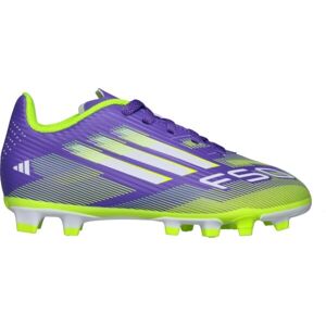 adidas F50 CLUB FG/MG J Dětské kopačky, fialová, velikost