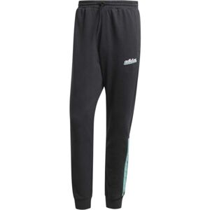 adidas M 3 STRIPES FL PT Pánské tepláky, černá, velikost