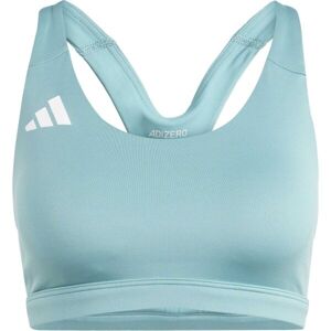 adidas ADIZERO ESSENTIALS RUN MEDIUM-SUPPORT BRA Dámská sportovní podprsenka, tyrkysová, velikost
