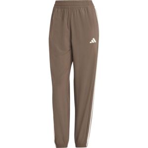 adidas ESSENTIALS 3-STRIPES WOVEN PT Dámské tepláky, hnědá, velikost