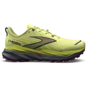 BROOKS CASCADIA 19 W Dámská běžecká obuv, žlutá, velikost 36.5