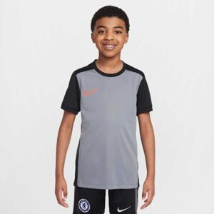 Nike DRI-FIT ACADEMY 25 Dětské fotbalové tričko, šedá, velikost
