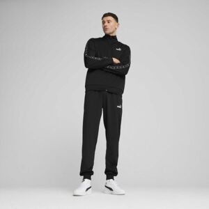 Puma POLY TAPE SUIT Pánská tepláková souprava, černá, velikost